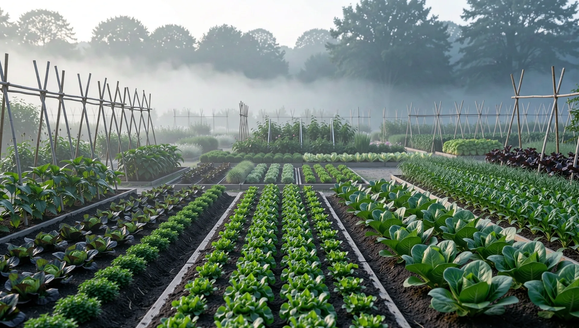 Sustainable heritage garden landscape